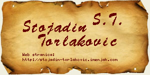 Stojadin Torlaković vizit kartica